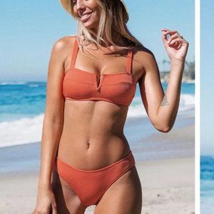 CUPSHE Bikini small Orange